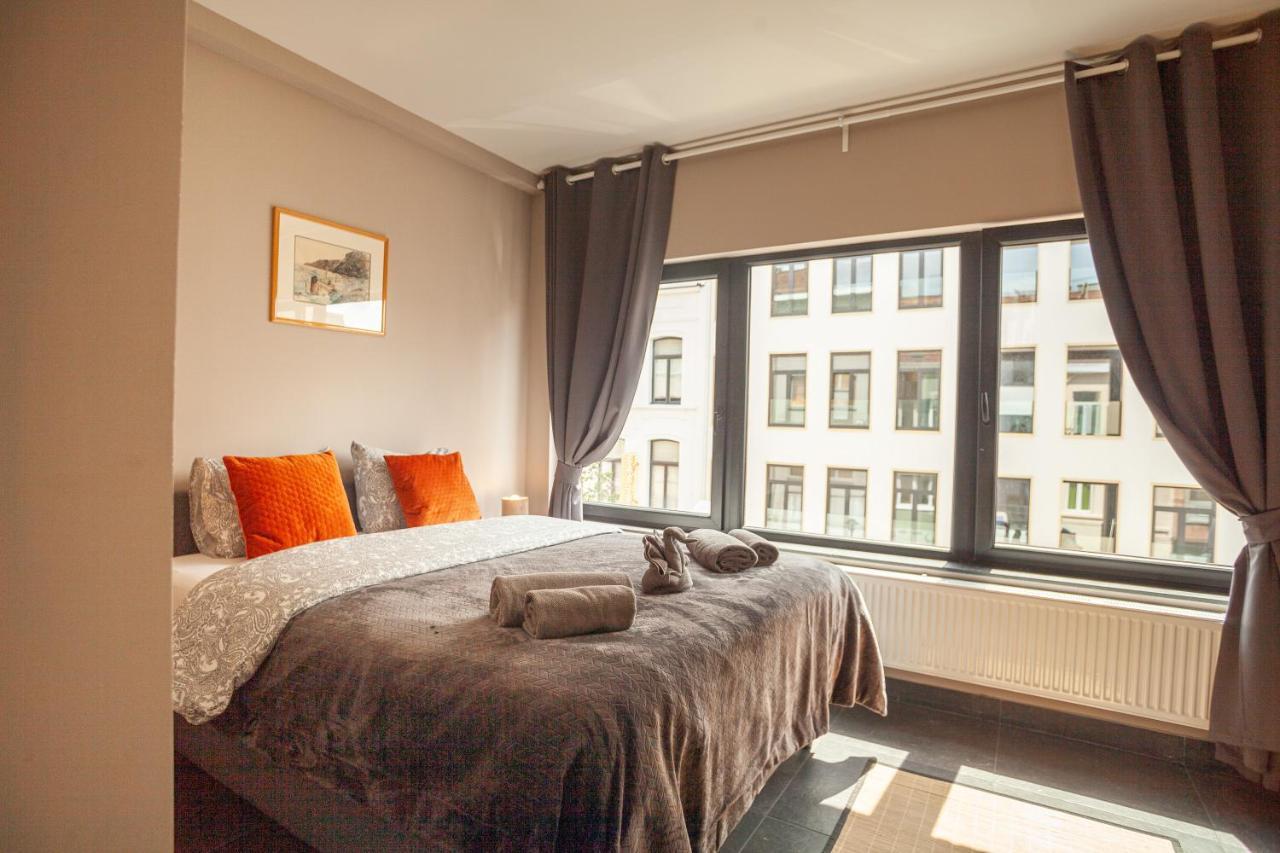 Luxury Suites Central Antwerpen Exteriör bild