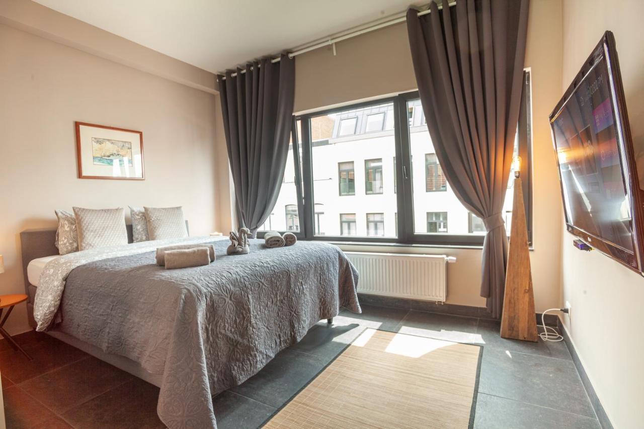 Luxury Suites Central Antwerpen Exteriör bild